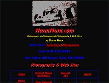 Tablet Screenshot of normmarx.com